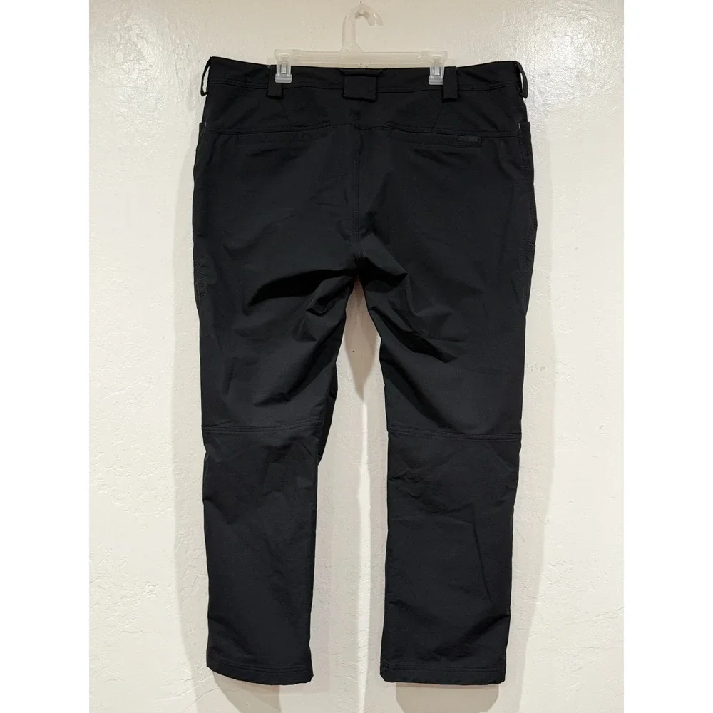 Truewerk T2 Werkpant Mens 42x30 Black Technical Cargo Work Pants Water Resistant